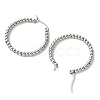 304 Stainless Steel Hoop Earrings for Women EJEW-D111-02P-2
