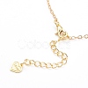 Brass Cable Chain Anklets AJEW-AN00391-3