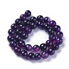 Natural Agate Beads Strands X-G-G580-10mm-25-3