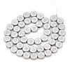 Electroplate Non-magnetic Synthetic Hematite Beads Strands G-T061-172-3