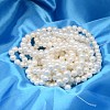 AB Color Plated Shell Pearl Bead Strands BSHE-L011-8mm-C003-2