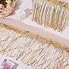 10 Yards Beading Sequins Polyester Tassel Ribbons SRIB-WH0026-12B-4