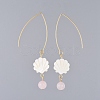 Shell Dangle Earrings EJEW-JE03757-06-2