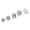 304 Stainless Steel Stud Earrings Findings STAS-CJ0001-52-2