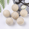 Natural Wooden Round Ball WOOD-T014-30mm-5