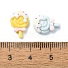 Macaron Color Opaque Resin Decoden Cabochons CRES-Q221-01C-3