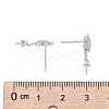 925 Sterling Silver Stud Earring Findings STER-L057-067P-4