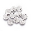 304 Stainless Steel Charms STAS-E455-02P-8mm-2