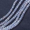 Electroplate Glass Beads Strands EGLA-A034-T4mm-B02-1