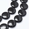 Natural Black Onyx Beads Strands G-E469-09-3mm-3