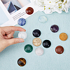 SUPERFINDINGS 12Pcs 12 Styles Natural & Synthetic Mixed Gemstone Cabochons G-FH0001-88-3