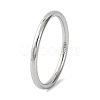 Plain 304 Stainless Steel Bangles for Women BJEW-B104-33A-P-1