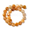 Natural Topaz Jade Beads Strands G-C159-A06-01-3