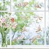 Waterproof PVC Colored Laser Stained Window Film Adhesive Stickers DIY-WH0256-063-7