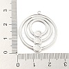 304 Stainless Steel Pendant Cabochon Settings STAS-P333-03P-3