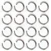 SUNNYCLUE 304 Stainless Steel Jump Rings STAS-SC0006-10A-1