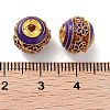 Alloy Enamel Beads ENAM-B001-08S-4