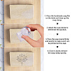 Clear Acrylic Soap Stamps DIY-WH0438-024-5
