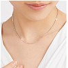 925 Sterling Silver Cable Chain Necklaces for Women NJEW-BB60242-5