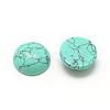 Synthetic Turquoise Cabochons G-R416-8mm-44-2