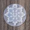 Christmas Snowflake DIY Silicone Pendant Molds DIY-A054-01B-4