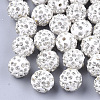 Pave Disco Ball Beads RB-A180-12mm-M-2