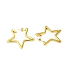 Ion Plating(IP) 304 Stainless Steel Stud Earrings EJEW-H009-01G-02-2