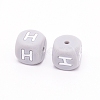 Silicone Beads SIL-WH0002-25C-H-1