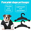Plastic Pet Clothes Hanger AJEW-WH0033-28-4