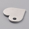 (Defective Closeout Sale: Some Scratched Surface) Aluminum Pendants ALUM-XCP0001-03P-3