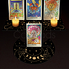4Pcs 4 Style Wooden Tarot Card Stand Holder DJEW-WH0041-010-2