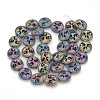 Electroplate Non-magnetic Synthetic Hematite Beads Strands G-N0322-05E-2