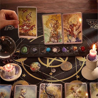 CRASPIRE DIY Tarot Divination Kits DIY-CP0007-44-1