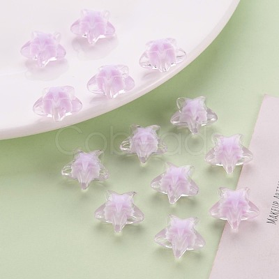 Transparent Acrylic Beads TACR-S152-11A-09-1