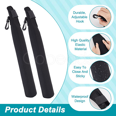 Neoprene & Polyester Baseball Bat Cover AJEW-WH0038-70A-1