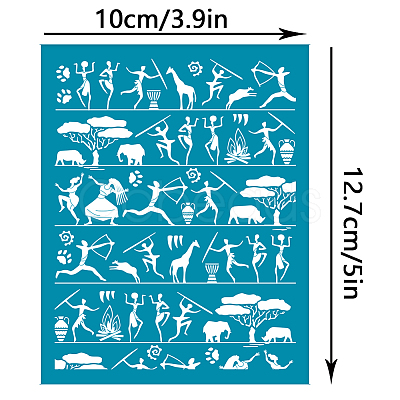 Silk Screen Printing Stencil DIY-WH0341-341-1