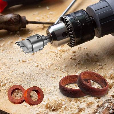 Wooden Bead Maker Beads Drill Bit Milling Cutter Set TOOL-WH0016-96-1