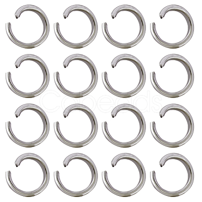 SUNNYCLUE 304 Stainless Steel Jump Rings STAS-SC0006-10A-1