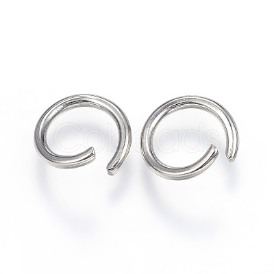 Tarnish Resistant 304 Stainless Steel Jump Rings STAS-F110-01P-1