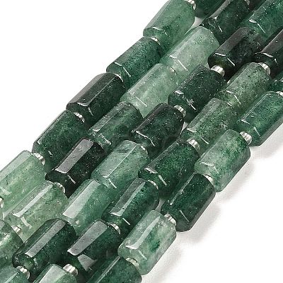 Natural Green Strawberry Quartz Beads Strands G-G068-A25-01-1