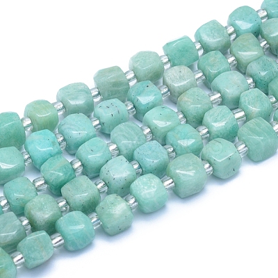 Natural Amazonite Beads Strands G-L552D-11A-1