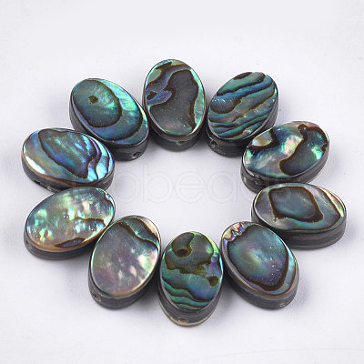 Abalone Shell/Paua Shell Beads SSHEL-T008-07-1