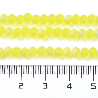 Transparent Glass Beads Strands EGLA-A044-T2mm-MB29-1