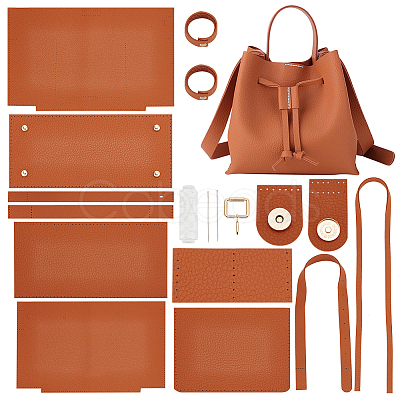 DIY Imitation Leather Handbag Making Kit DIY-WH0401-70B-1