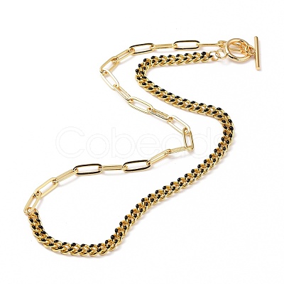 Chain Necklaces NJEW-JN03229-02-1