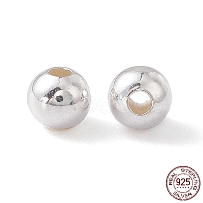 Sterling Silver Spacer Beads X-STER-A010-3mm-239A-1