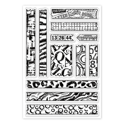 Custom PVC Plastic Clear Stamps DIY-WH0448-0509-1