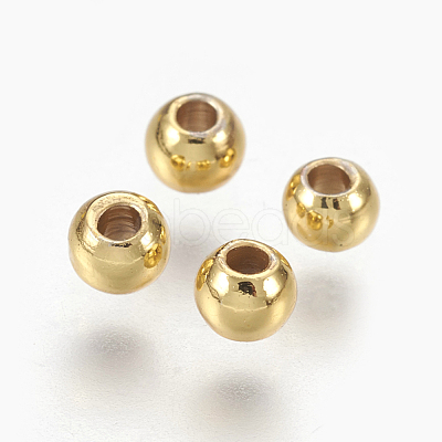 Brass Spacer Beads X-KK-L165-03B-1