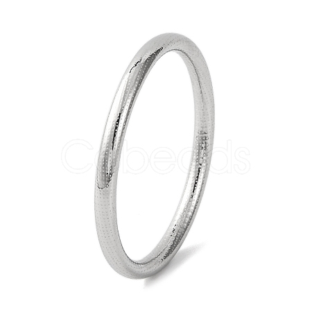 Plain 304 Stainless Steel Bangles for Women BJEW-B104-33A-P-1