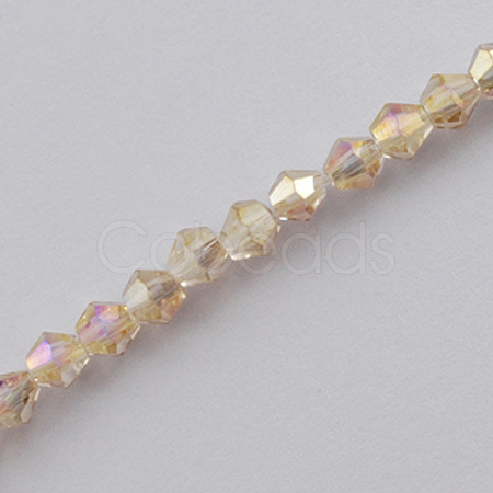 Glass Beads Strands EGLA-S056-2mm-09-1